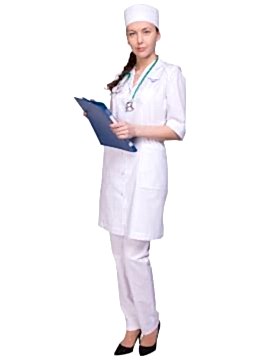 Халат медицинский женский для врача ХЖУ-20