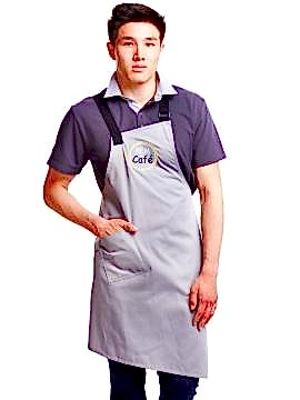 Костюм мужской официанта: поло М-1, фартук Ф-65