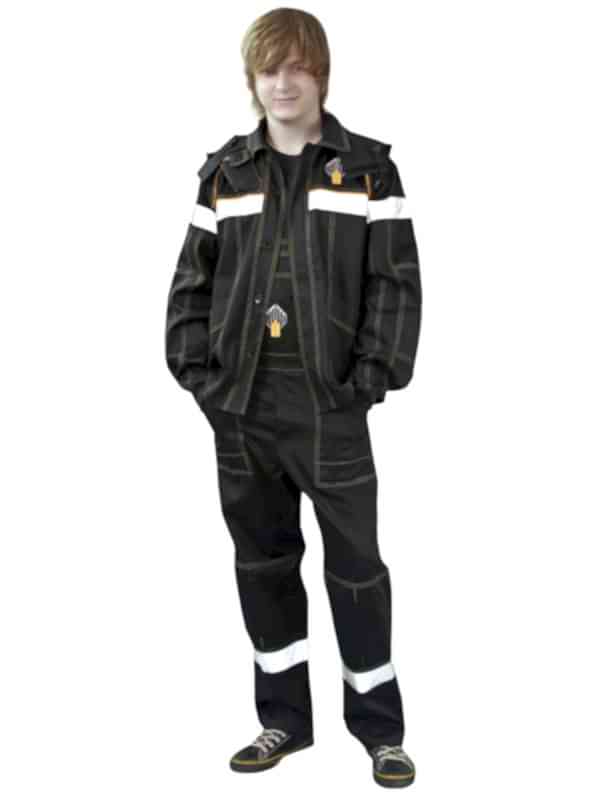 Костюм мужской рабочий: куртка К-1-1-4, полукомбинезон ПК-1-3