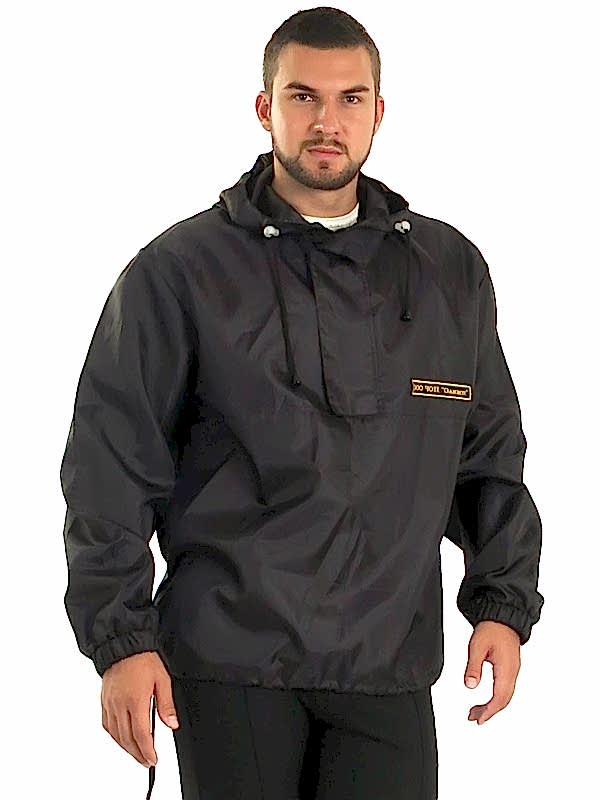 Костюм мужской службы безопасности: куртка-ветровка модель К-1-1-6, брюки модель БРМ-2-3-1