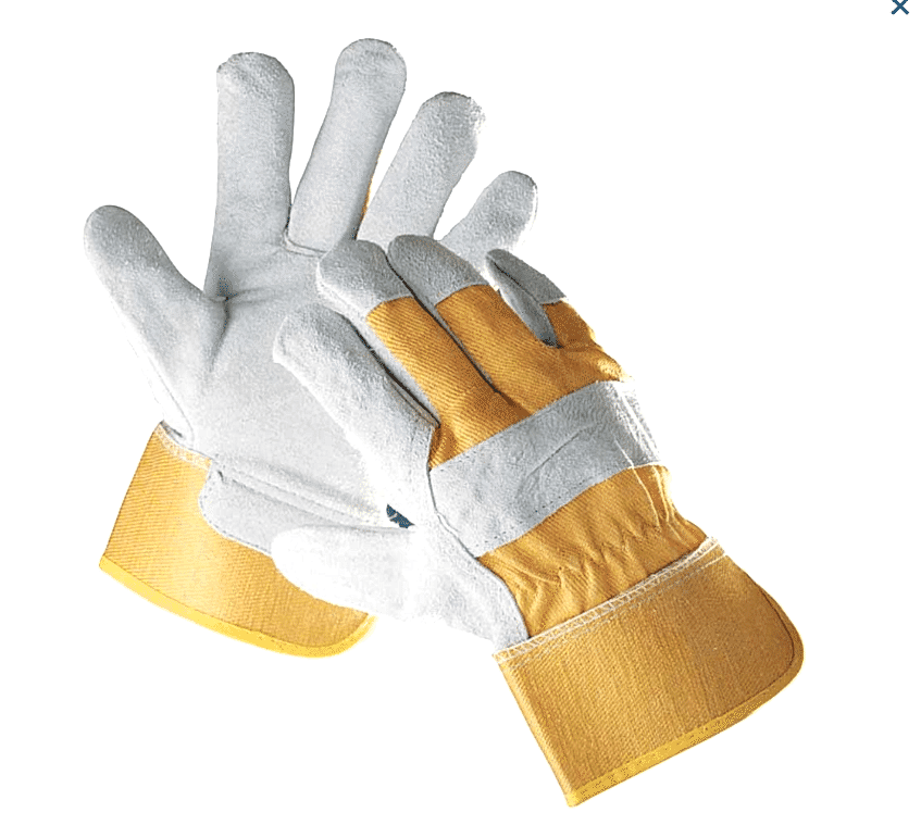 Перчатки спилковые для погрузо-разгрузочных работ